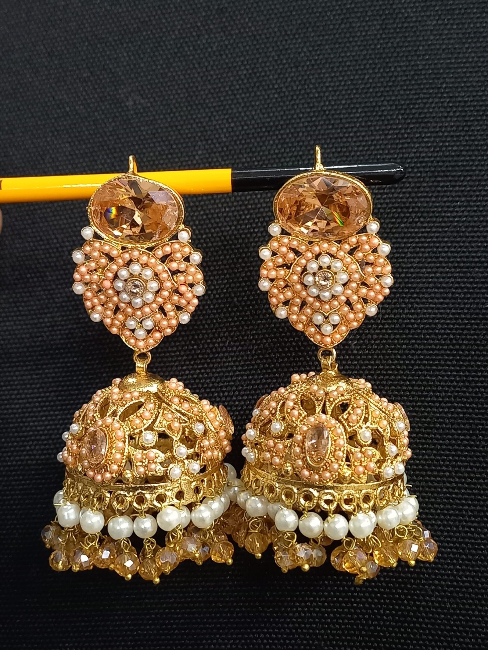 Traditional Noratan Jhumka (JUM-25-42)